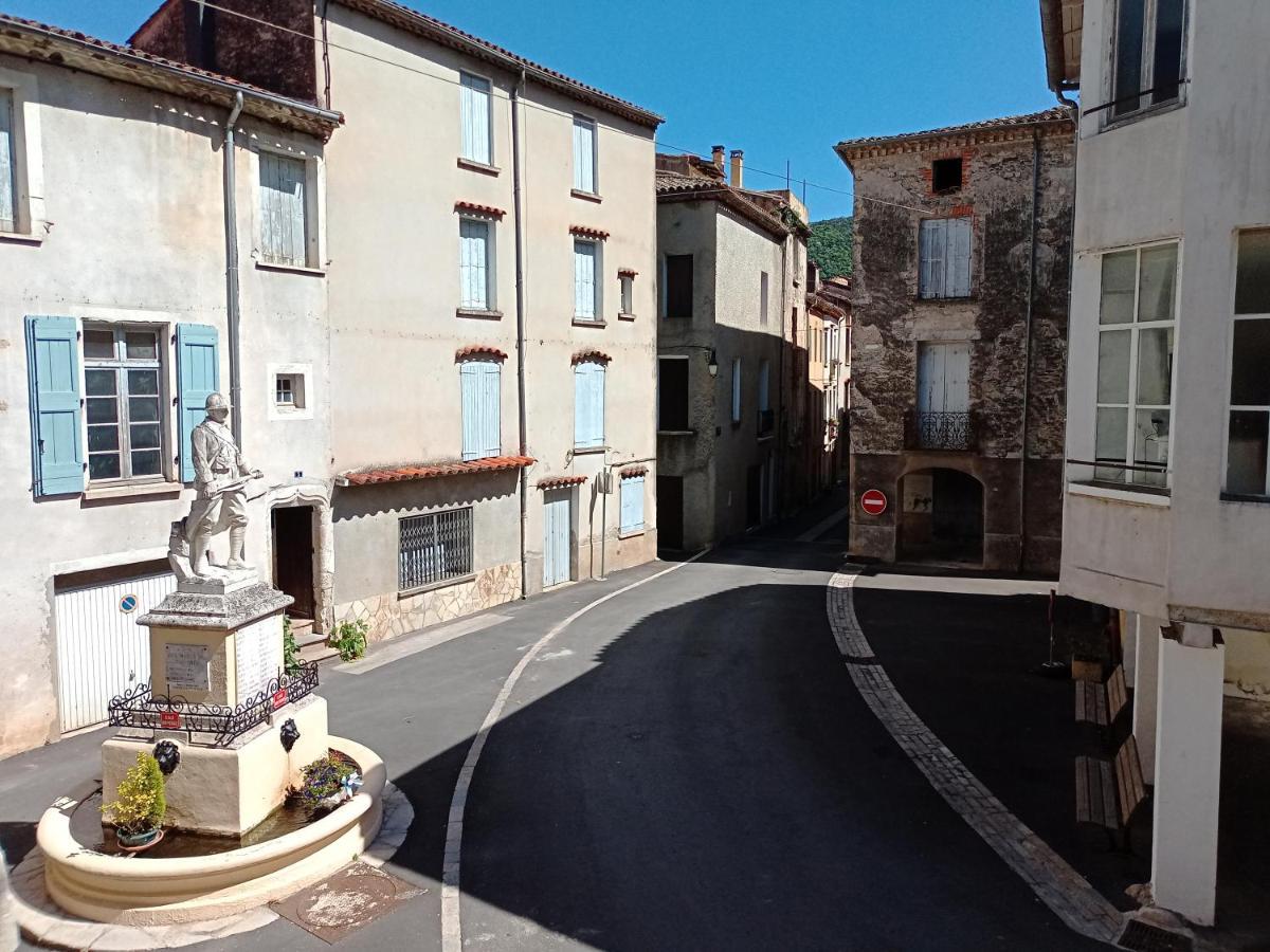 Charmant Appartement Dans L'Ancienne Mairie Saint-Laurent-le-Minier Exterior photo